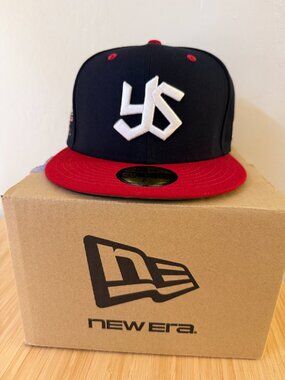 NEWERA 59FIFTY TOKYO YAKULT SWALLOWS Hat 7 1/2 NPB Japan Baseball 1974-77